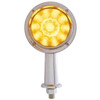 11 LED Watermelon Honda Light Kit W/ Visor And 2 1/8 Inch Arm - Amber LED/ Amber Lens
