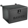 16 x 20 x 24 Inch Black Bawer Evolution Tool Box W/ Top Pullout Drawer & Gas Shocks
