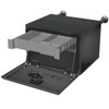 16 x 20 x 24 Inch Black Bawer Evolution Tool Box W/ Top Pullout Drawer & Gas Shocks