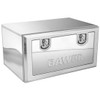 20 X 20 X 39 Inch Polished Stainless Steel Bawer Evolution Tool Box W/ Top Pullout Drawer