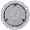 4 Inch 10 LED Back Up Light W/ Flange Mount - White LED/ Clear Lens