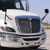 Black Hood Mirror Assembly, Passenger Side W/ Wide Angle Convex Mirror Glass For International ProStar