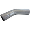 TPHD 5 Inch ID-OD 45 Degree Chrome 12 X 12 Inch Exhaust Elbow With Plain & Belled Ends