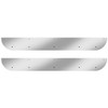 Stainless Steel Solid Door Kick Panel For Peterbilt 359