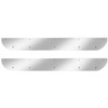 Stainless Steel Solid Door Kick Panel For Peterbilt 377, 379