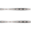 2.5 Inch Sleeper Panels W/ 16 P1 Amber/Clear LEDs For Peterbilt 386 W/ 70 Inch Sleeper