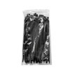 TPHD 8 Inch Black Nylon Wire Tie - 100 Pack