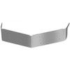 11 Inch Galvanized Steel Drop Visor For Peterbilt Ultracab W/ Door-Mounted Mirrors 1997-2001