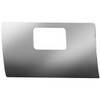 Stainless Steel Glove Box Cover W/ Emblem Cutout For Peterbilt 379 2000-2005