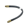 TPHD  Rubber Brake Hose 1/2 X 18 Inch With 3/8 MPT Swivel Ends