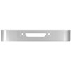18 Inch Chrome Bumper W/ Tow & Vent Holes For International 9100I, 9200I, 9400I 1997-Newer