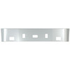 Chrome Wrap Around Bumper With Tow Step And Fog Cut