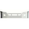 14 Inch Chrome Wrap Around Bumper W/ Fog, Tow & Vent Holes For Freightliner Cascadia