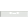 22 Inch Chrome Texas Rolled End Bumper W/ Step & Tow Holes For Freightliner Classic XL 2008-2010