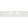 18 Inch Chrome Boxed End Bumper W/ Step Holes For Freightliner Classic XL 2008-2010