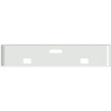 22 Inch Chrome Texas Rolled End Bumper W/ Tow, Square Fog Light Holes For Freightliner Classic, FLC & COE 1984-1999