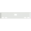 18 Inch Chrome Rolled End American Eagle Bumper W/ Tow, 4 Oval Light Holes For Peterbilt 378, 379