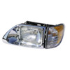 BESTfit Headlight Assembly, Driver Side W/ Turn Signal & Bezel For International 9100I, 9200I, 9400I