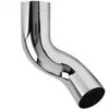 BESTfit Chrome 5 Inch ID/O.D. Exhaust Elbow, 19 Inch Length, Passenger Side Replaces 14-11380R For Peterbilt 377