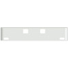 20 Inch Chrome Texas Rolled End Bumper W/ Hook, 2 Oval Light Holes For Freightliner Classic XL 2008-2010