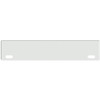 20 Inch Chrome Texas Boxed End Bumper W/ 2 Oval Light Holes For Freightliner Classic