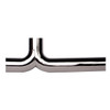 BESTfit 5 Inch O.D. Chrome Y-Pipe, Replaces A04-13974-000 For Freightliner