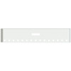 20 Inch Chrome Road Runner Mitered End Bumper W/ Tow, 15 - 2 Inch Round Light Holes 20 Inch Chrome Road Runner Mitered End Bumper W/ Tow, 15 - 2 Inch Round Light Holes