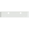 18 Inch Chrome Steel Texas Square Rolled End Bumper W/ Mounting & Standard Step Holes 4 M1 Millennium Light Holes For Freightliner Classic 2002-2007