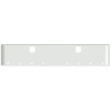 18 Inch Chrome Steel Texas Square Rolled End Bumper W/ Mounting & Standard Step Holes 11 M1 Millennium Light Holes For Freightliner Classic 2002-2007