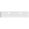 18 Inch Chrome Steel Texas Square Rolled End Bumper W/ Mounting & Standard Step Holes 23 M3 Or P3 Light Holes For Freightliner Classic 2002-2007