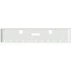 22 Inch Chrome Steel Texas Square Bumper W/ Mounting, Standard Step & Tow/Hitch Holes 11 M3 Or P3 Light Holes For Freightliner Classic 2002-2007