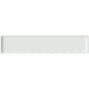 18 Inch Chrome Steel Texas Square Rolled End Bumper W/ Mounting Holes Only 11 M3 Or P3 Light Holes For Freightliner FLD Classic XL 2008-2010