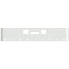 20 Inch Chrome Steel Texas Square Bumper W/ Mounting, Standard Step & Tow/Hitch Holes 11 M1 Millennium Light Holes For Freightliner FLD Classic XL 2008-2010