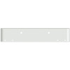 18 Inch Chrome Steel Texas Square Rolled End Bumper W/ Mounting & Tow/Hitch Holes 4 M1 Millennium Light Holes For International 9900I SFA 2000 And Newer