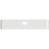 22 Inch Chrome Steel Texas Square Bumper W/ Mounting & Tow/Hitch Holes 11 M3 Or P3 Light Holes For Peterbilt 378/ 379 Conventional 1987-2007