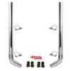 BESTfit 6-5 X 108 Inch Chrome Exhaust Kit W/ Flat Top Stacks & OE Style Elbows