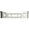14 Inch Chrome Steel Wrap Around Bumper W/ Tow, Vent, Radar & Fog Light Holes For Freightliner Cascadia 2008-2018