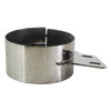 7 Inch Stainless Steel Exhaust Clamp Wide Angled- Full Circle Style For Peterbilt 357, 379, 389