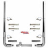 BESTfit 7-5 X 108 Inch Chrome Exhaust Kit W/ Flat Top Stacks & OE Style Elbows For Peterbilt 359 1967 - 1987