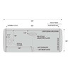 CSM 135 Gallon Rear Fill Fuel Tank 26 X 66 Inch, Passenger Side For Peterbilt Early Style With Aircraft Filler