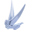 Chrome Flying Goddess Hood Ornament W/ Chrome Wings