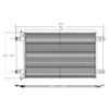 BESTfit AC Condenser 31.5 X 20.125 Inch For Peterbilt 384 & 386