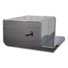 Stainless Steel Tool Box With Rounded Front Top & Tie Downs For Peterbilt 378, 379 & 389 Glider