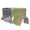 BESTfit Aluminum Hood Shell W/ Fenders & Grille  For Peterbilt 379 127BBC