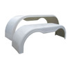 BESTfit Fiberglass Flanged Full Fender W/ Built-In Liner