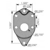 Horn Pad, Replaces 18-02905 For Peterbilt 330, 357, 375, 377, 378, 379, 385, 388, 389