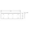 Stainless Steel Two Plate License Plate Hanger