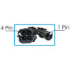 Wiper Motor, 12 Volt For Mack MR, LE, RD