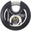Brinks 70MM Commercial Disk Lock With Stainless Steel Shackle