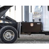 Black Steel Underbody Truck Tool Box W/ T-Latch - 18 X 18 X 36 Inch